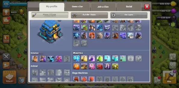 COC247 Max TH12 Base 5 Builders – Strong Heroes & Hero Equipment 